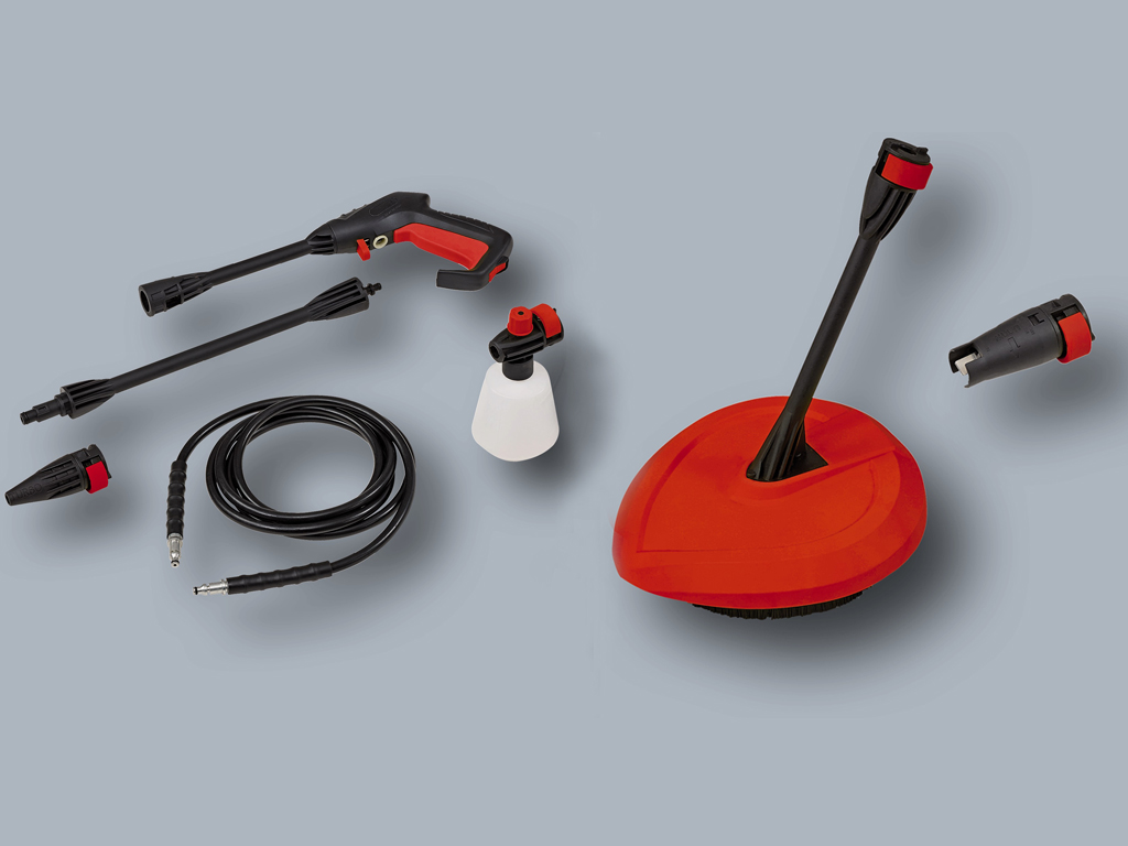 individual parts of a high pressure cleaner