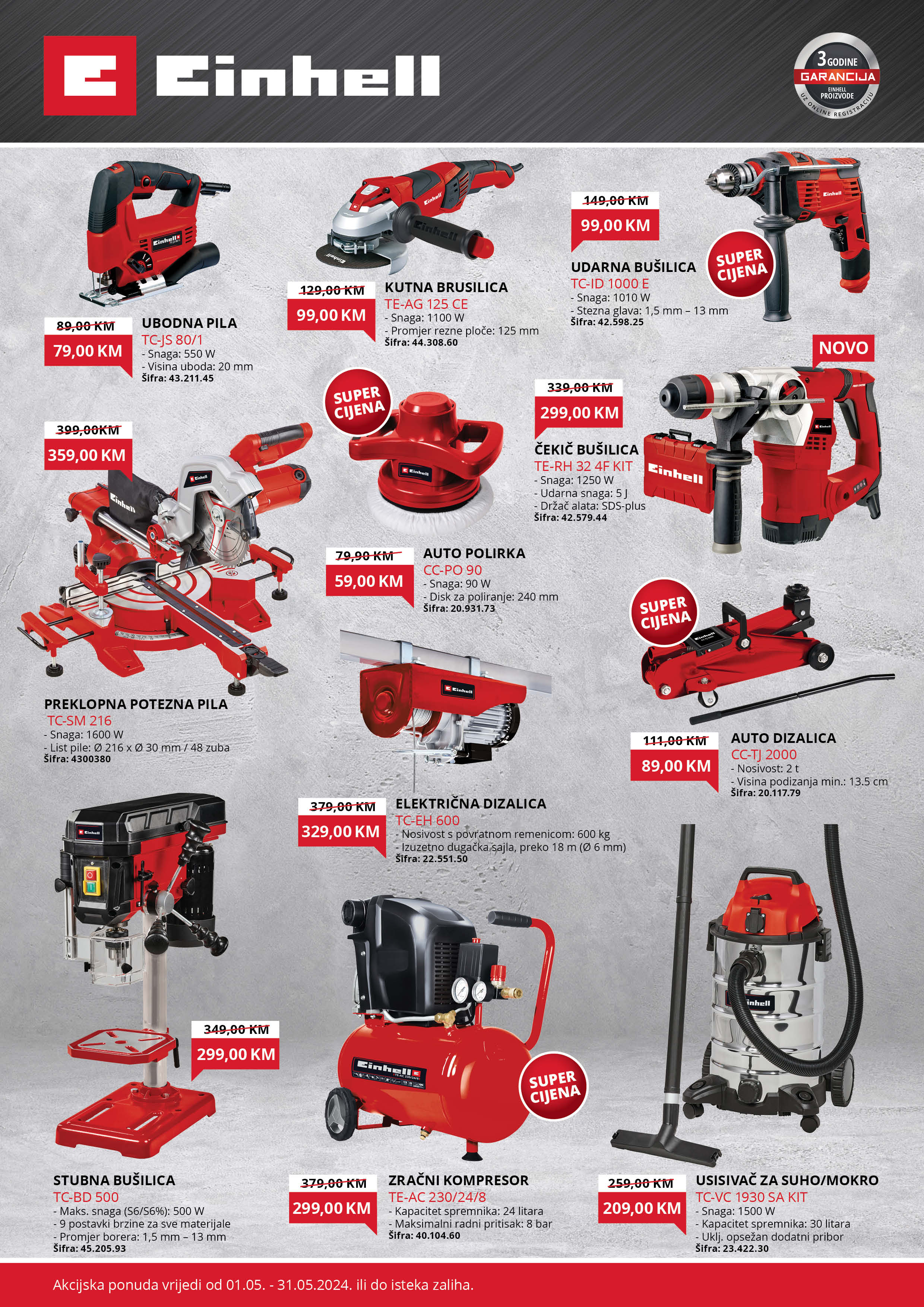 Download catalogues and brochures | Einhell.ba